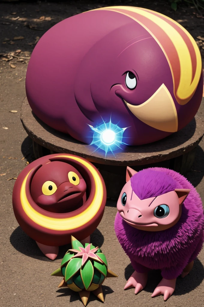 Fusion oricorio p'au and slowpoke