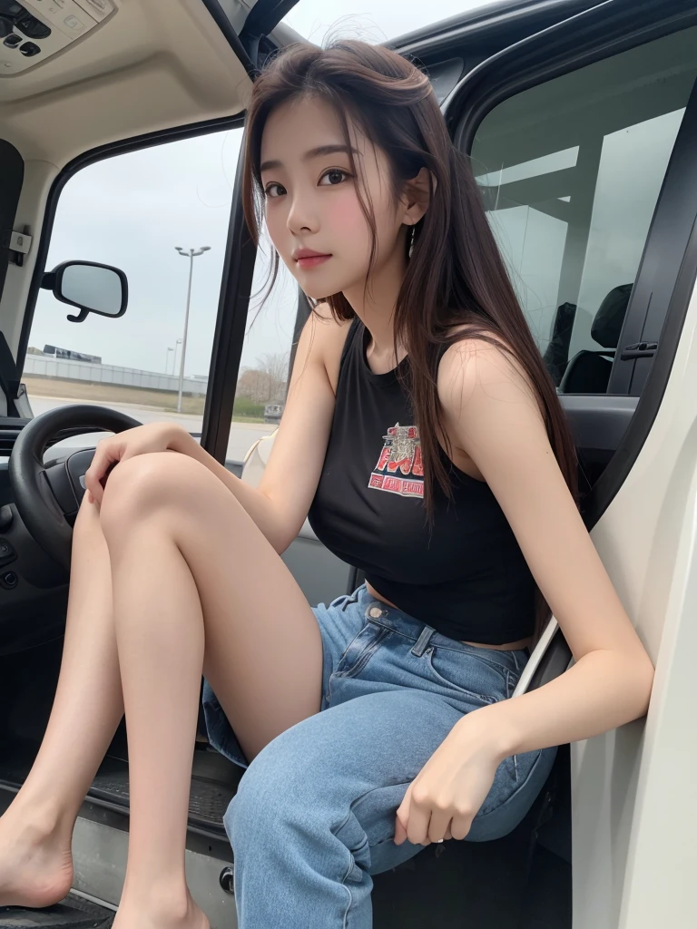 Giantess crush car