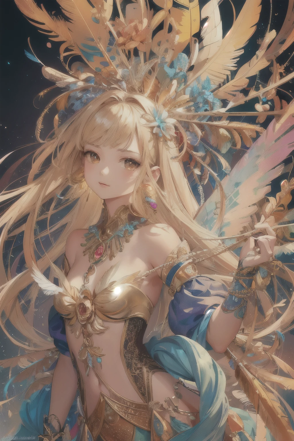 extremely delicate and beautiful, masterpiece, Best Quality, ultra high resolution, 16k, Photorealistic, ultra-detailed, Very detailed CG 8k wallpaper, Beautiful Lighting, Perfect Lightning, Realistic Shadows, anatomically correct, Detailed shiny skin, Latino, late 20s, Slim body, Slim abdomen, small head, handsome detailed woman, very detailed eyes and face, realistic face proportions, Stunning detailed eyes, Realistic small beautiful face, Realistic small beautiful eyes, double eyelids, makeup, tearful mole, mole on chest, earring, full body shot, huge round breasts, cleavage, Soft midriff, Fine Collarbone, beautiful and very thin legs, beautiful and very thin thighs, bare shoulders, bare legs, wet, short wavy white bronze hair, Summer outfit,