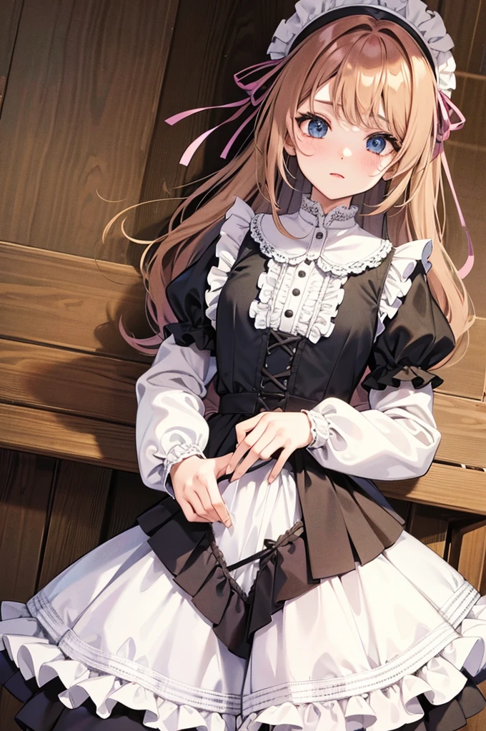 Girl skirt Child frilly panty shot Pee