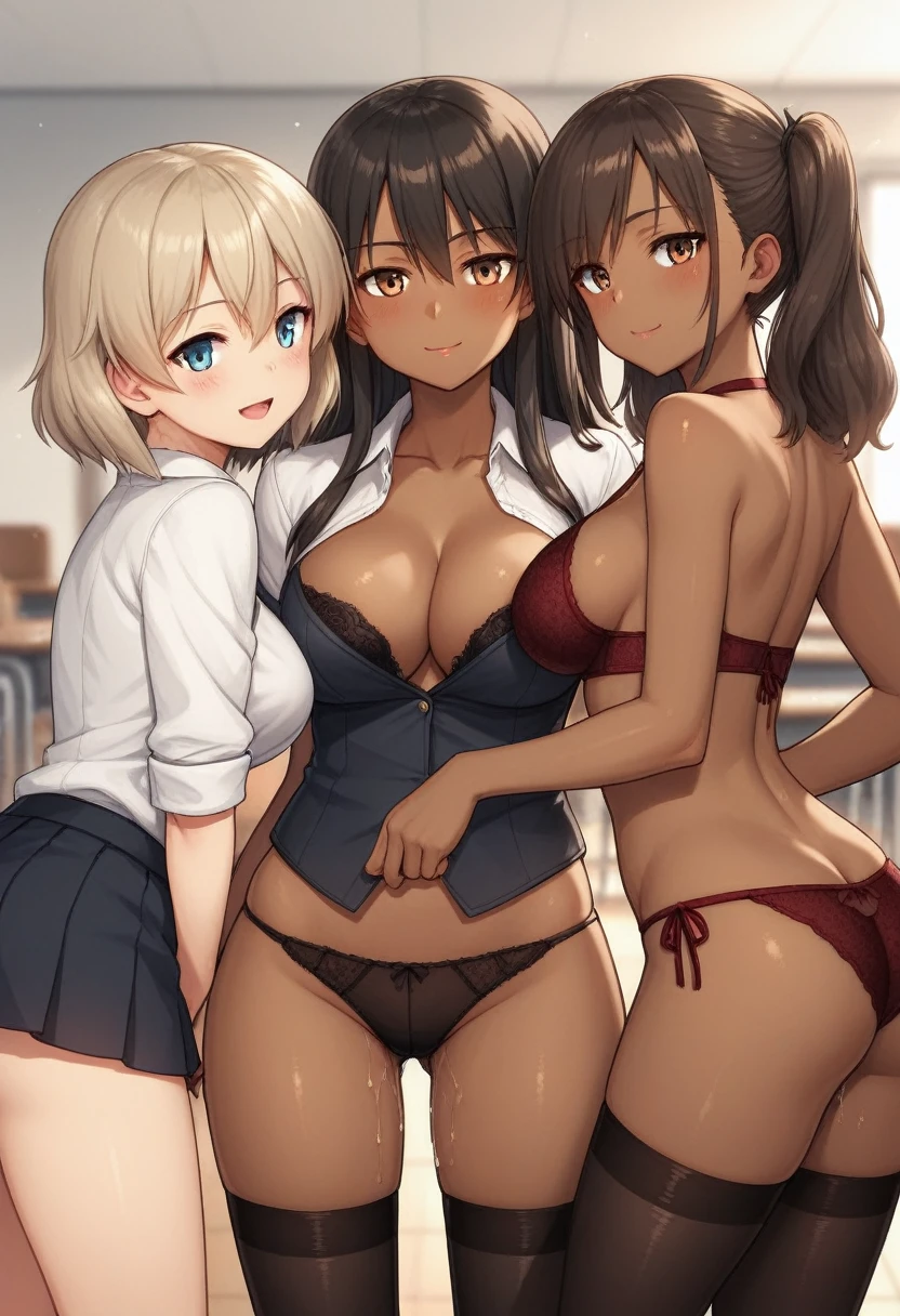 (((dark tan skin)))
dark-skinned female, tanned　Dark brown skin　　Strike Witches　Kaneshiya Shitara　Top is military uniform　Dark brown skin　Dark brown skin　Dark brown skin　Dark brown skin　　Bottom Panties only　Bottom Panties　　　Fullback panties　Junior Bra　Shyness　Grey panties　　Medium Hair　　Love Juice　classroom　　Love juice　women only　メンバーAll of them have dark brown skin.　　　All of them have dark brown skin.　All of them have dark brown skin. 死の恐怖　3girls　Popular on pixiv　Popular on Fantia　　　