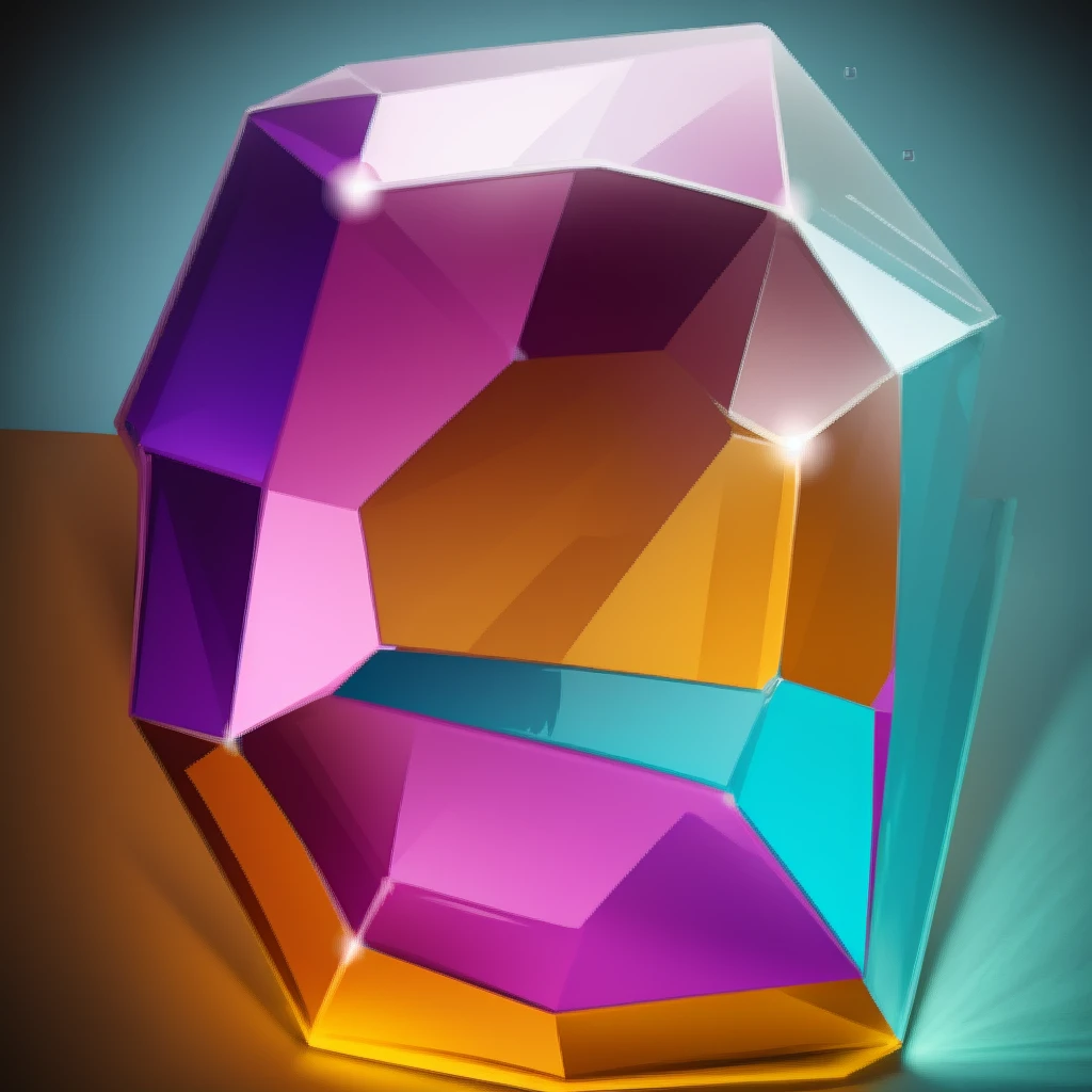 3D Crystal,Precious stones,Masterpiece,high quality