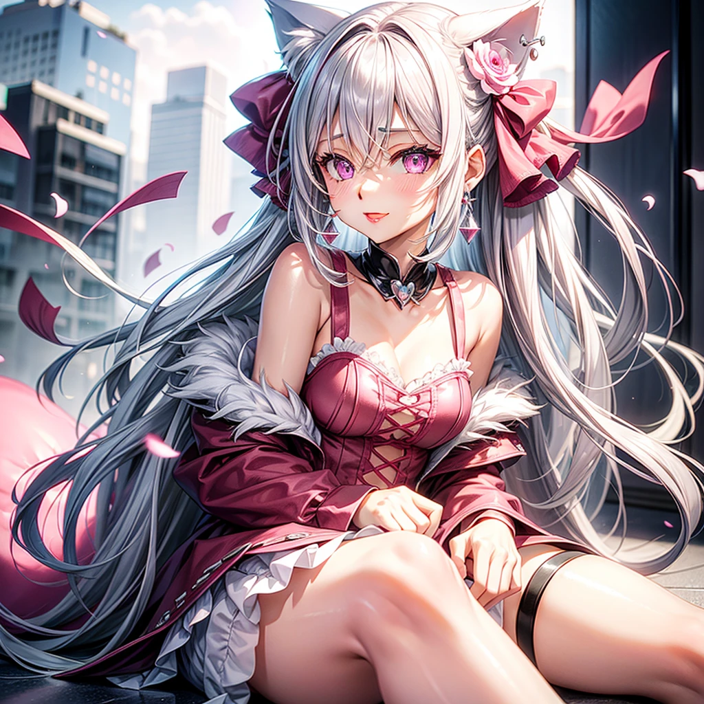 ((Highest quality)), ((masterpiece)), (detailed), ((High resolution)), ass pov, 1girl, ((独奏)), angry, full blush, embarrassed, naughty face, crying, ahegao, long tongue, large breasts, gothic ta, black dress, clothed, show off nipple, spread legs, pantylift, (NSFW), sweat, rittle wet, depth of field