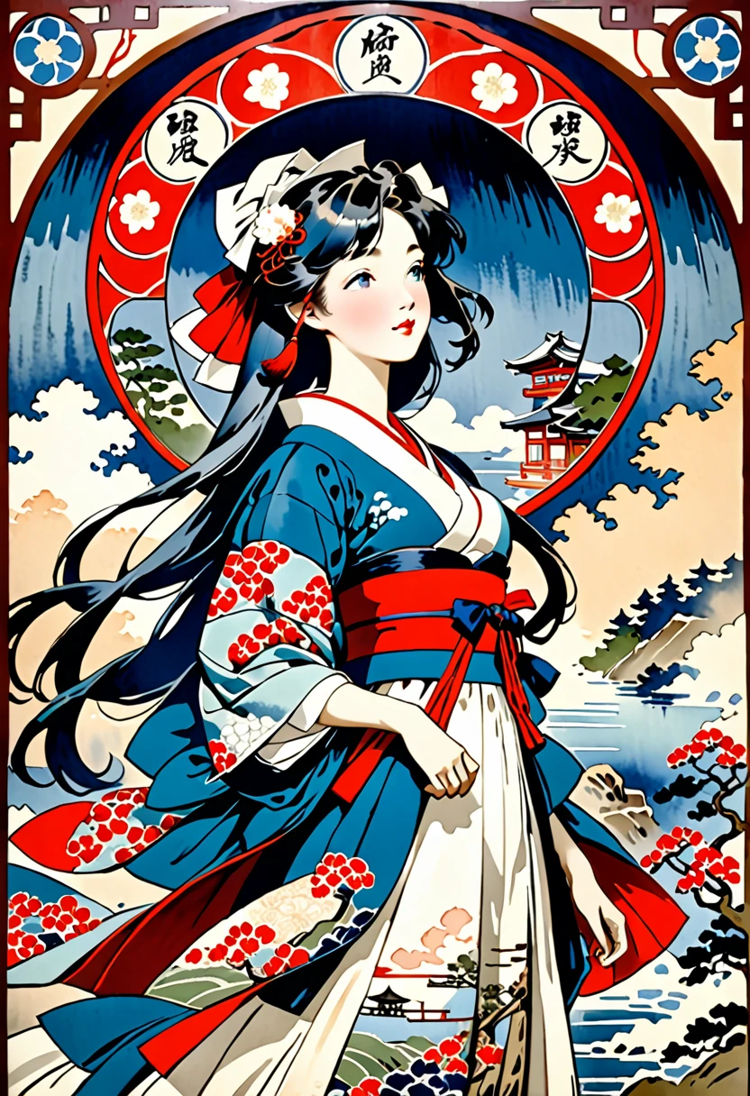 Ukiyo-e was one of the first forms of Japanese art that found its way across the seas to
Europe and America with the opening of trade between the countries. The influence
that this exposure had upon the West became known as Japonism, defined by an
interest in the aesthetics of the style that would go on to profoundly influence many
Western artists and movements such as Impressionism, Art Nouveau, and Modernism.