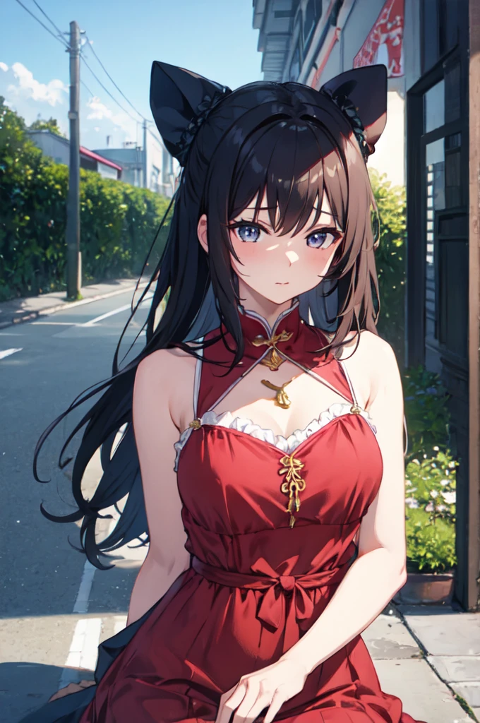 独奏、Women's High生、(Big Breasts、Big Tits)、(Sailor suit summer uniform、Short sleeve、Yellow tie、Navy blue micro mini skirt、Navy Pleated Skirt、White mesh panties、White Short Socks)、Arms folded behind back、Spreading her legs:1.5、(Big Breasts、Big Tits)、(Black Hair、Very Short Hair、Boyish cut)、sitting、Women's High、classroom