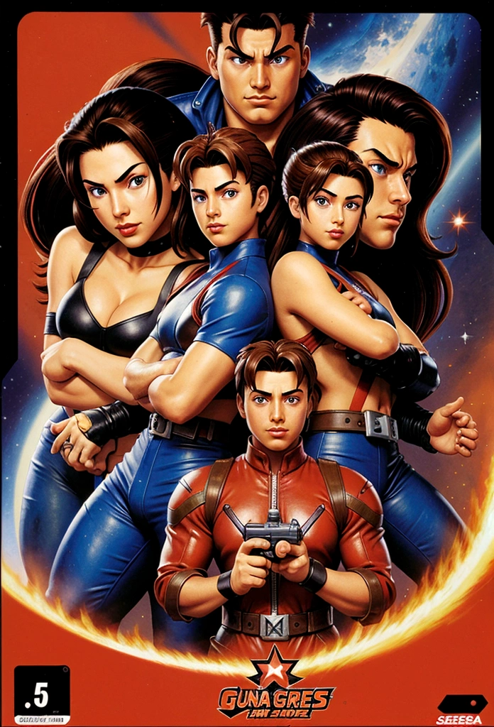 gunstar heroes sur sega genesis