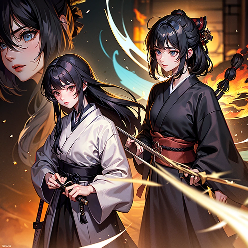 geisha and samurai