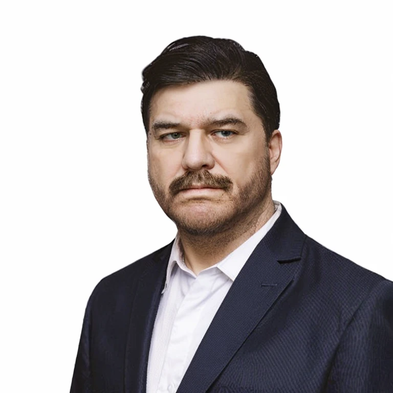 logo like Colonel Sander