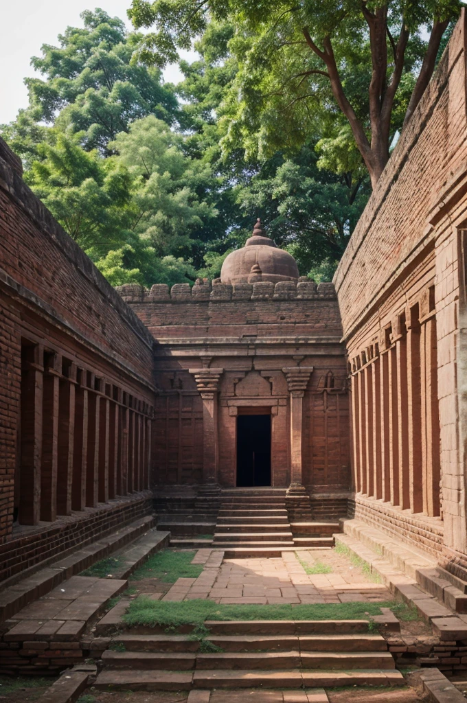 Nalanda University before distruction