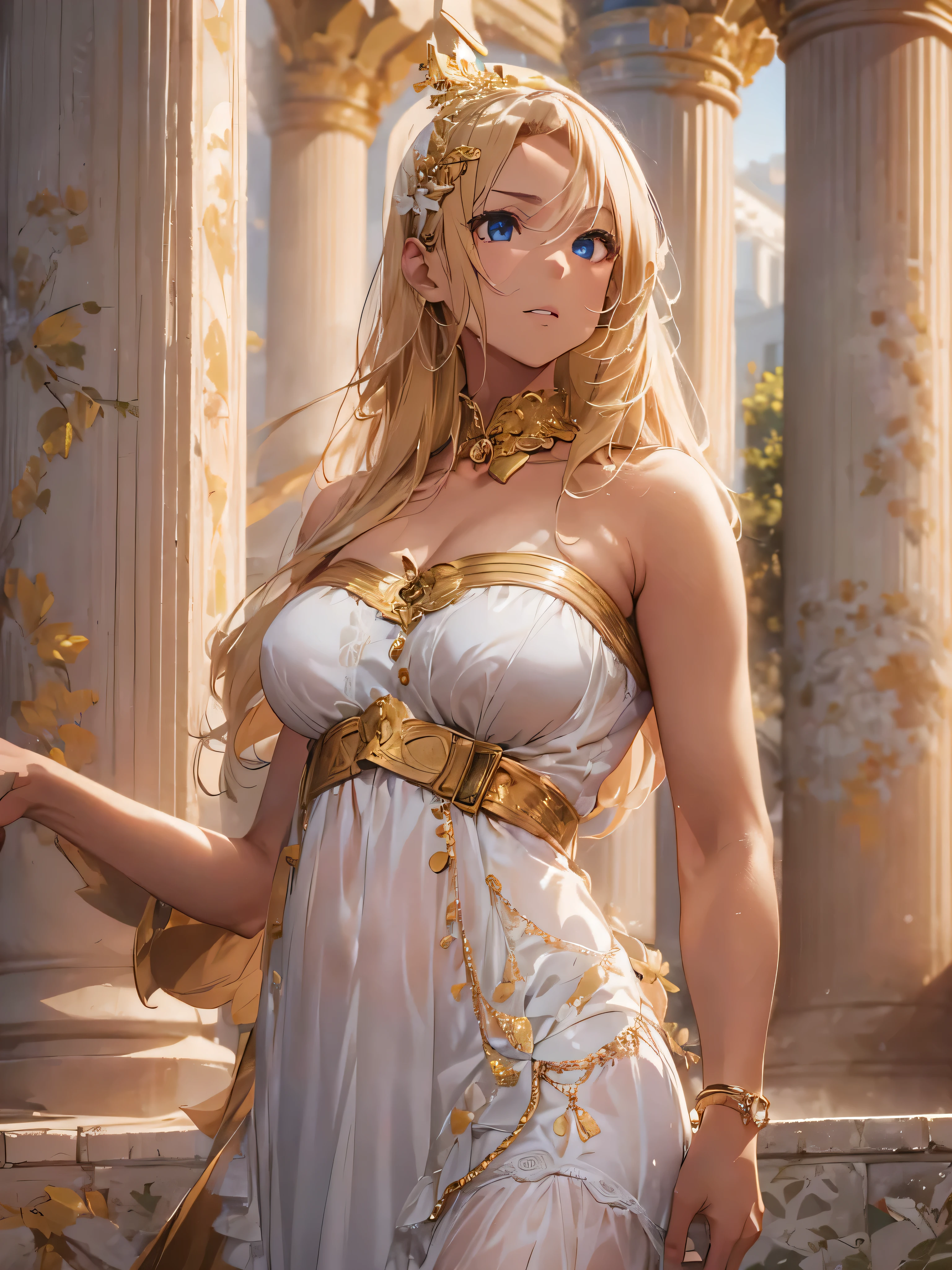 Girl, 20 years old, Goddess, Antique Clothing, Ancient Greece
