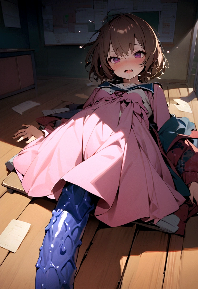 Ultra-high resolution photos、An accurate depiction of a very young person、Esbian all over、Small breasts、solo、Very 、A huge, huge, thick dildo is forcibly inserted into the vagina 、A very young-looking girl、Very pretty, classroom、Very small breasts、Super short、Drooling、Writhing in pain、Ecstasy、