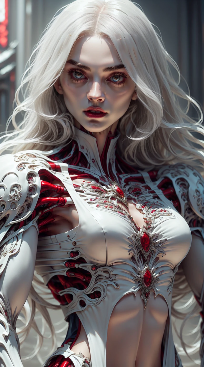 (cara delevingne:1.25), (muscular:1.5), (masterpiece:1.1), (best quality:1.1), (ornate:1.1), (red and black coloring:1.26), BREAK, (horror:1.0), (esoteric:1.1), (solo:1.4), (dynamic angle:1.0), (cowboy shot:1.0), (woman:1.1),(very muscular bodybuilder girl:1.25), (huge upper body:1.25), (narrow hips:1.0), long hair, (gothic intricate vampiric armor:1.25), ((full body front view)), (gauntlets:1.0), (shoulder armor:1.1), ((tarot style frame:1.25)), (glowing red eyes:1.25), (huge muscular arms:1.5,), (10-pack abs:1.4), (lots of veins:1.25), thin legs, Realistic, Very detailed face and eyes, masterpiece, (beautiful girl face:1.25)