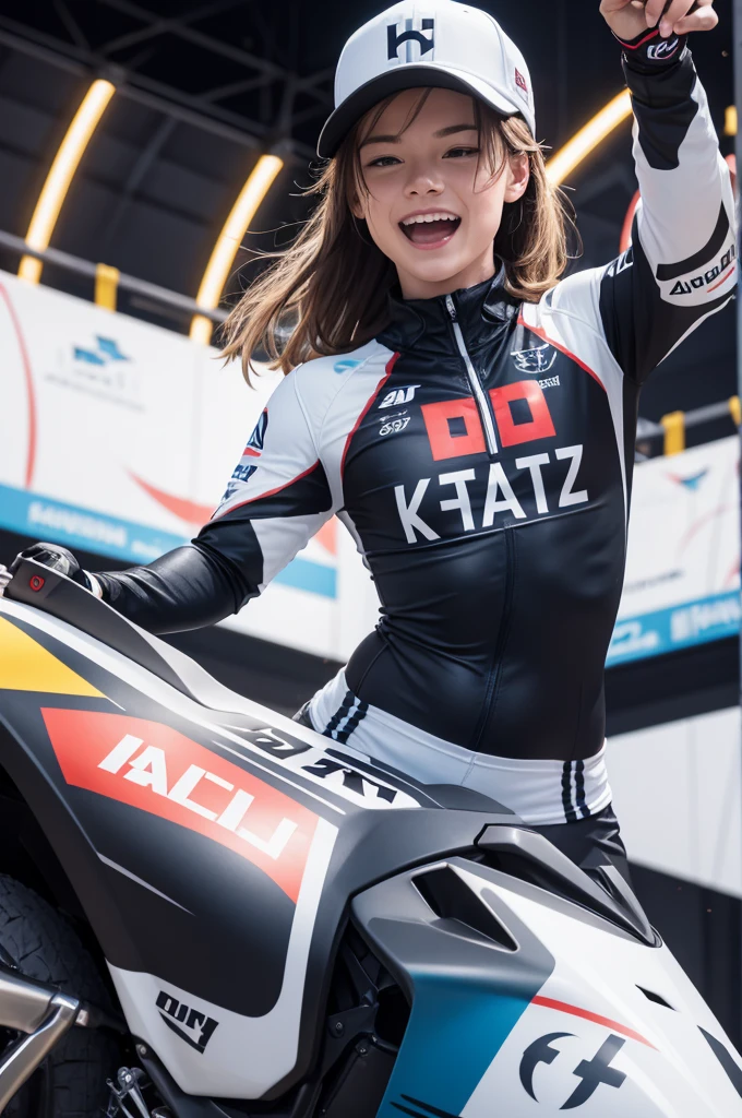 Kai Hatz celebrating