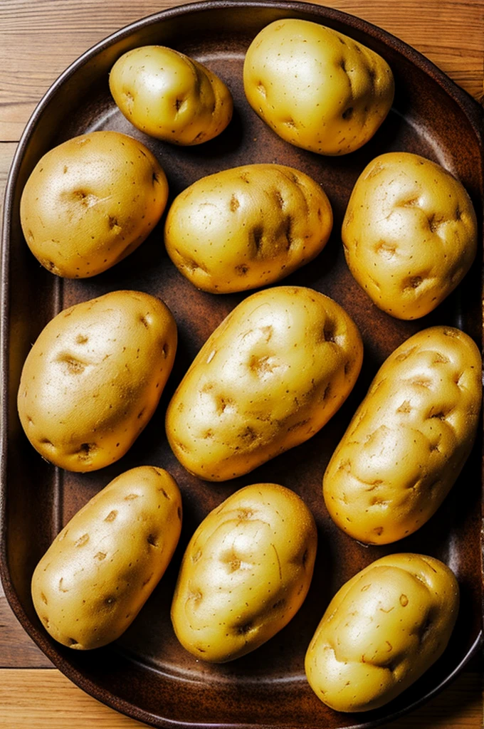4 potatoes