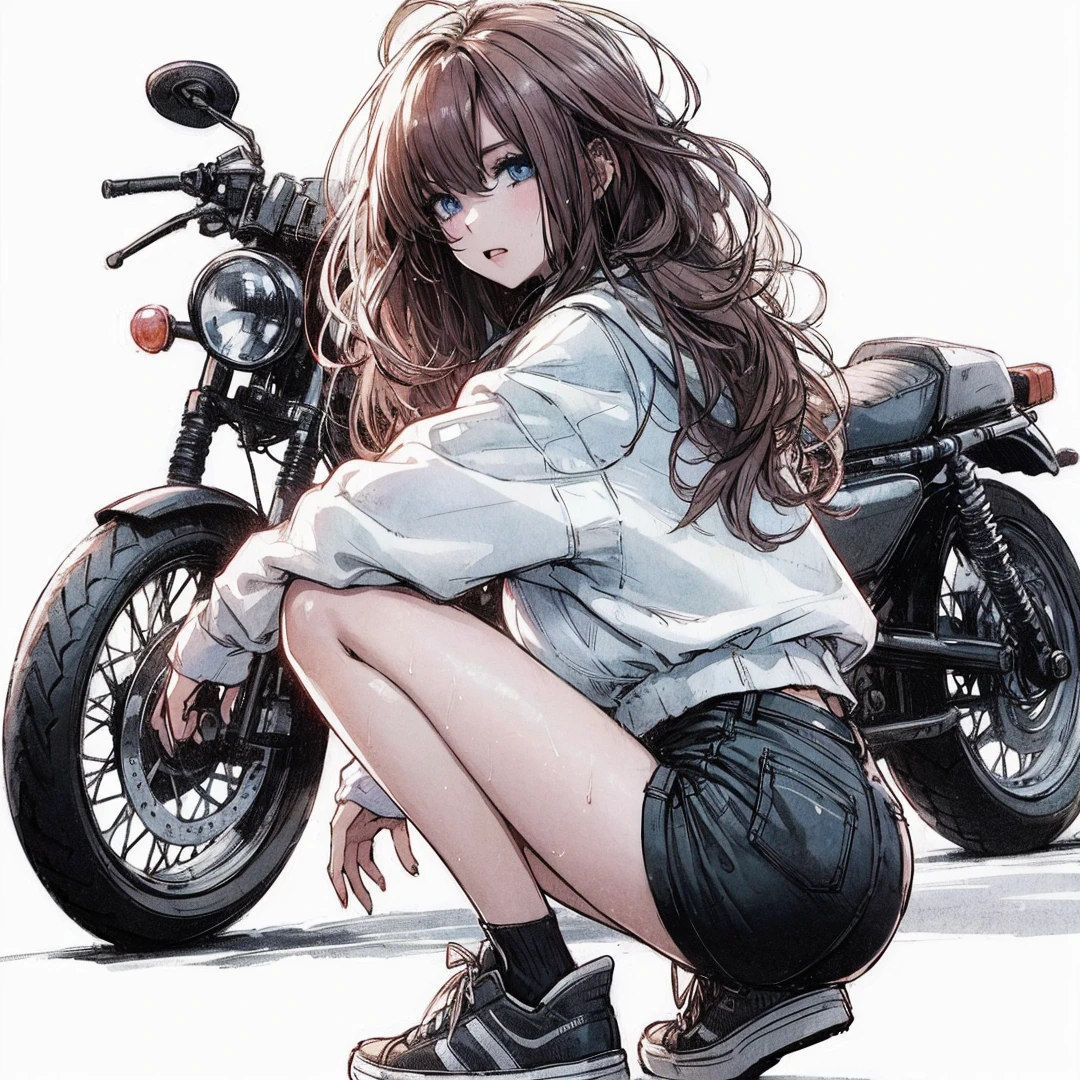 Official art using high-quality hand-drawn watercolor sketch techniques. (best quality,4k,8k,highres,masterpiece:1.2),ultra-detailed,beautiful detailed eyes,A girl with beautiful eyes, everyone, beautiful anime girl, cute anime girl, smooth anime art, anime style, elegant colors, soft lighting, delicate beautiful wet eyes, very coquettish, (beautiful large breast:1.2), (correct hands:1.2),