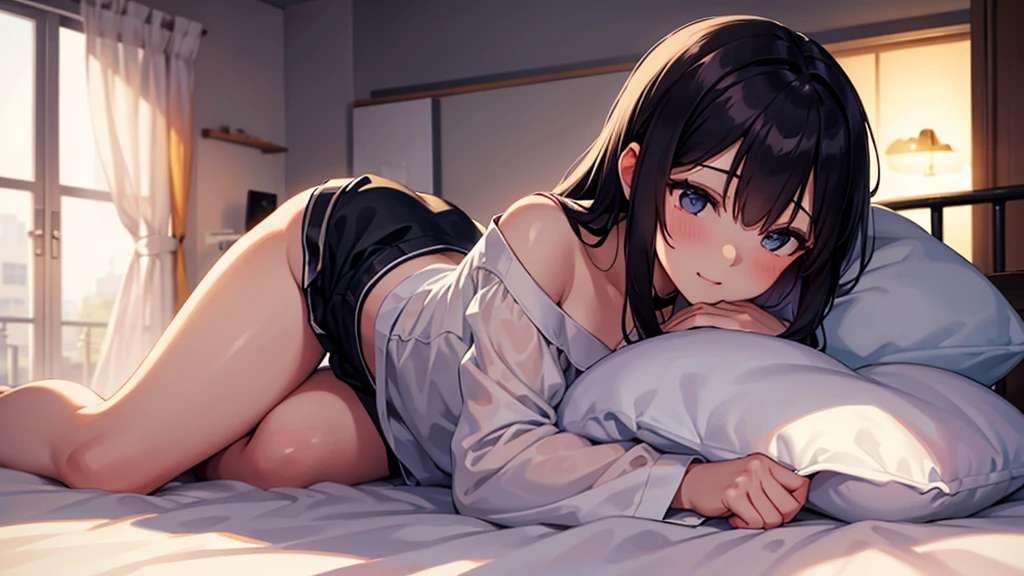 She whispers in bed