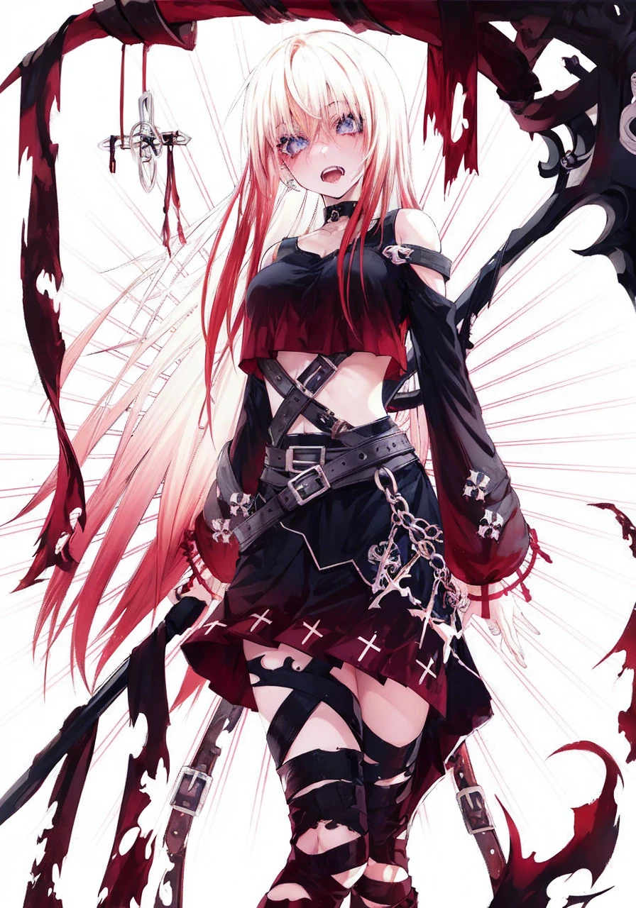 Anime, girl, rave, blue eyes, orange hair, embarrassment, sexy expression, ahegao, strong shadows under the eyes, bags under the eyes, ahegao, piercing. Noir, Gothic, cyberpunk.