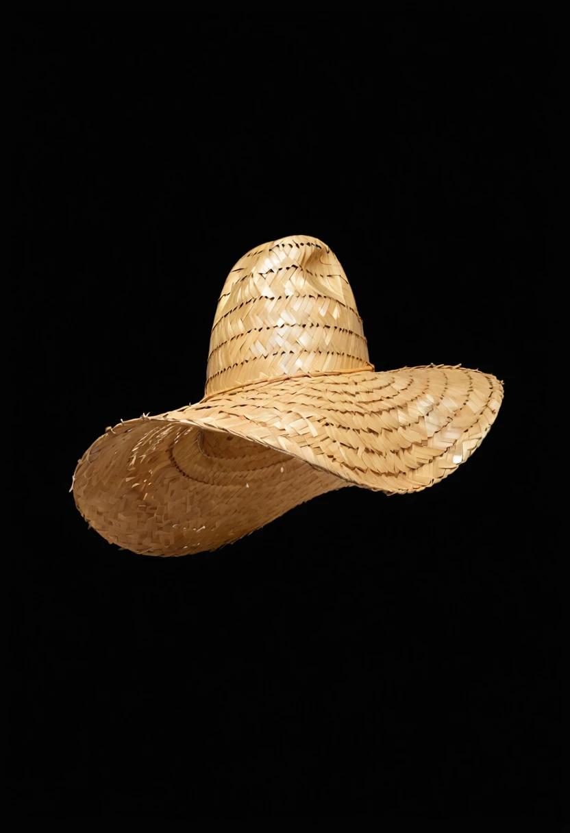 there is a straw have with a brown band on it, straw have, Mexican Sombrero, wearing huge straw have, wearing straw have, straw, with straw have, fancy have, wearing wide sunhave, On black background, ten-gallon have, have, brown have, On black background, no have, dark have, Contextureless, black sun have
