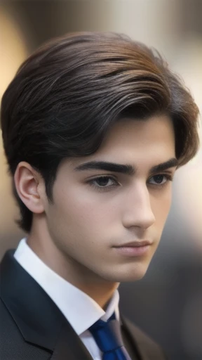 Young Men jew focus in face