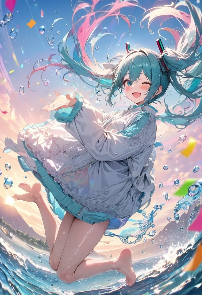 open hands, hands up, reaching out, holding air, water drops