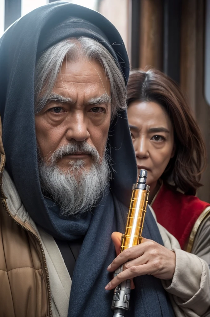  Star Wars、The Last Jedi, an Aged Jedi Who Retired and Became Deified、Rei&#39;s Appearance