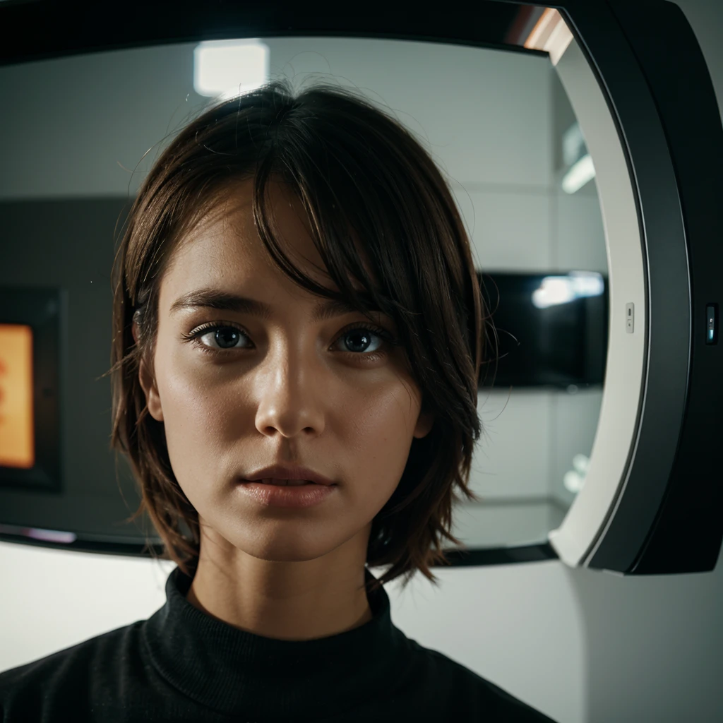 Person with a tv as a head