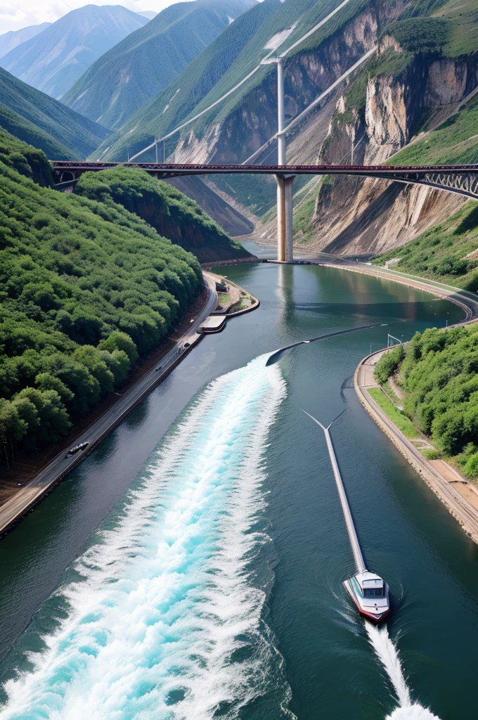 hydroelectric energy in rail