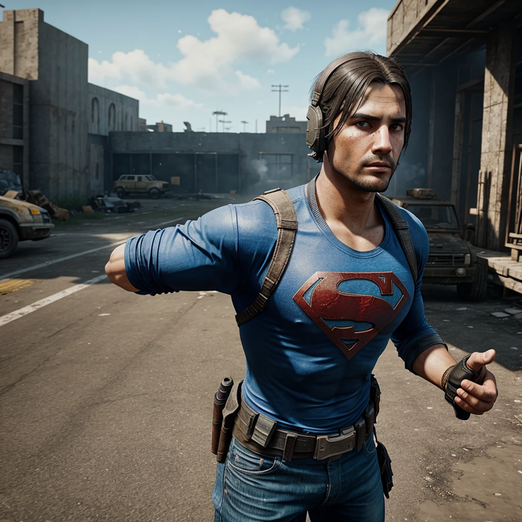 pubg super man