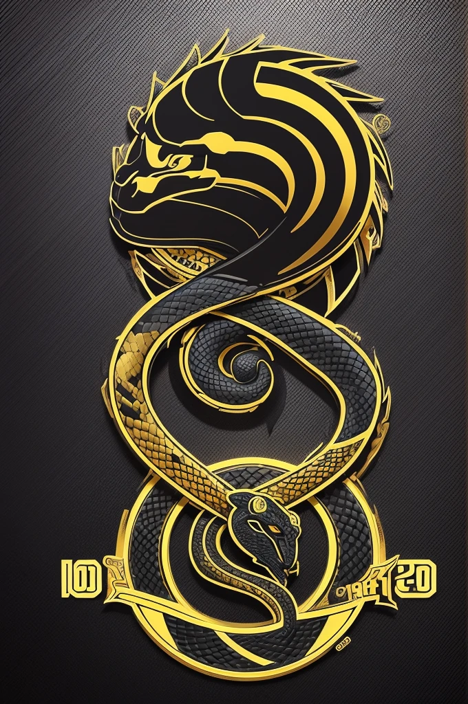 Create a football team style logo, with a snake and writing "102 electro"
in black colors, roxo e dourado