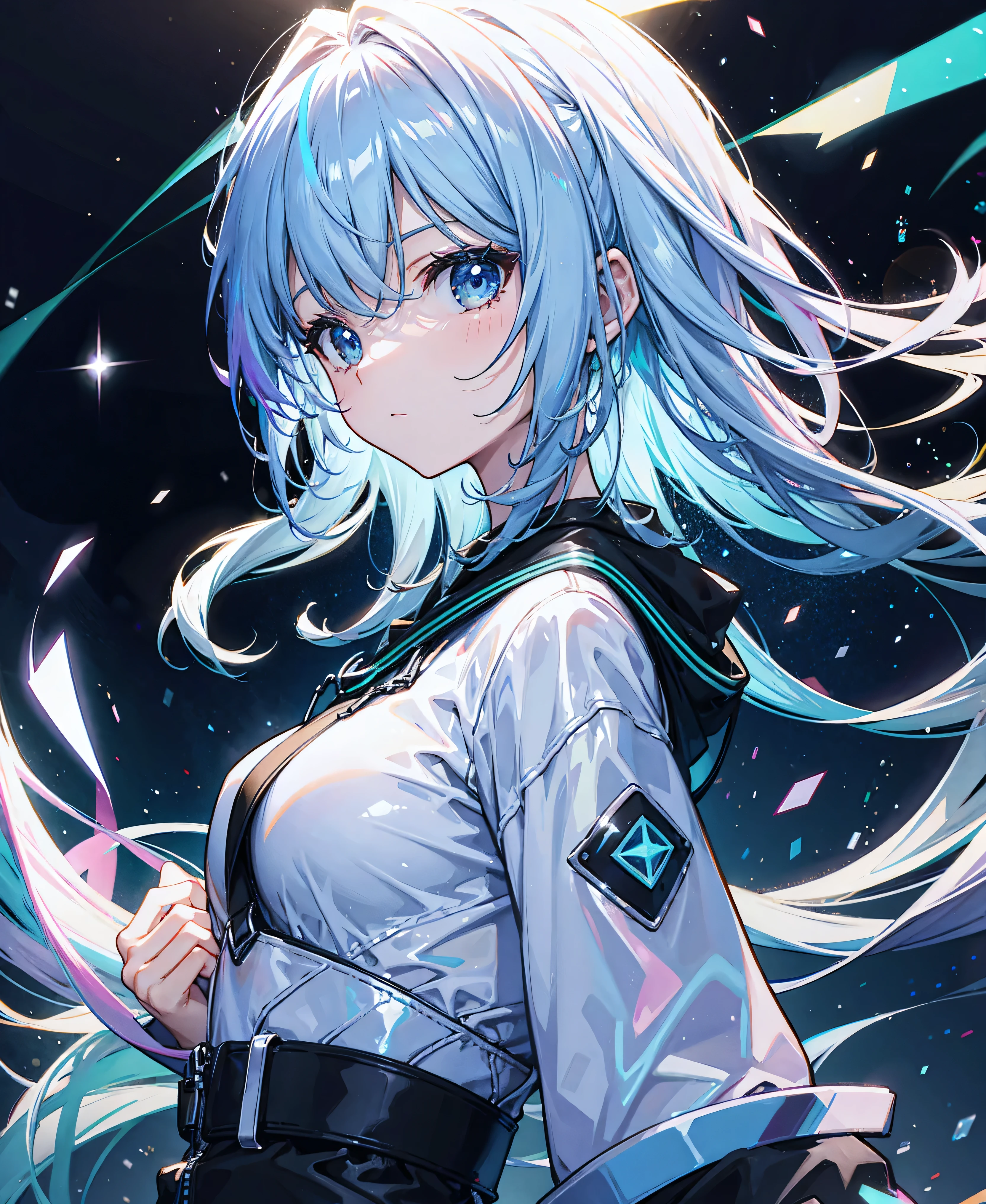 Holographic glow effect
