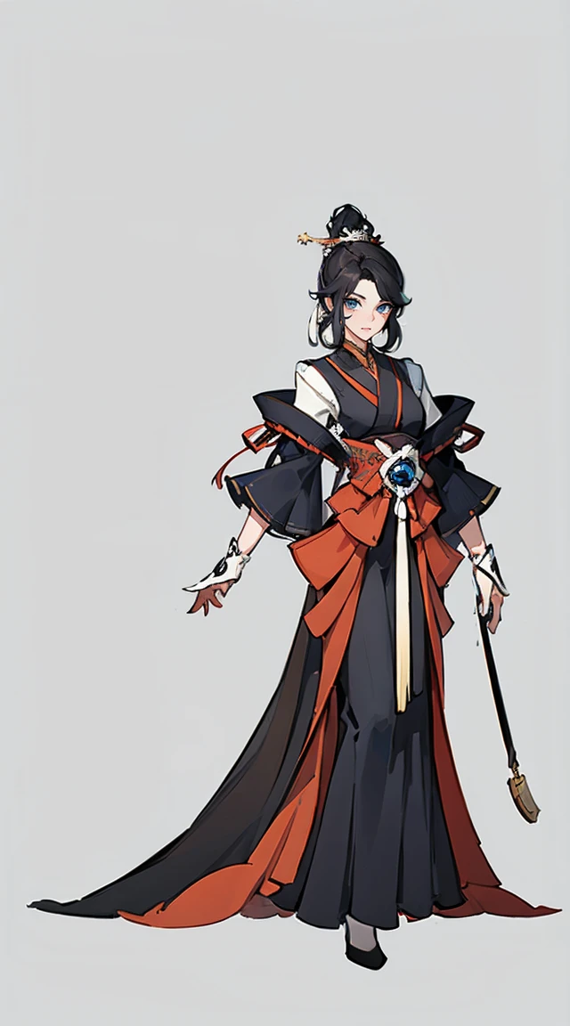 1 woman（pretty face），unique，full body standing illustration，alone，transparent background，Original character design from East Asia，game character costume design，elegant，high detail，Color grade, (glow), ((Give off a dramatic glow)), ((Beautiful and detailed light))，intricate details, lens flare，((white background))，ultra high resolution，sharp focus，HD，8K，distinct facial features，Clear details，beautiful eyes，beautiful face