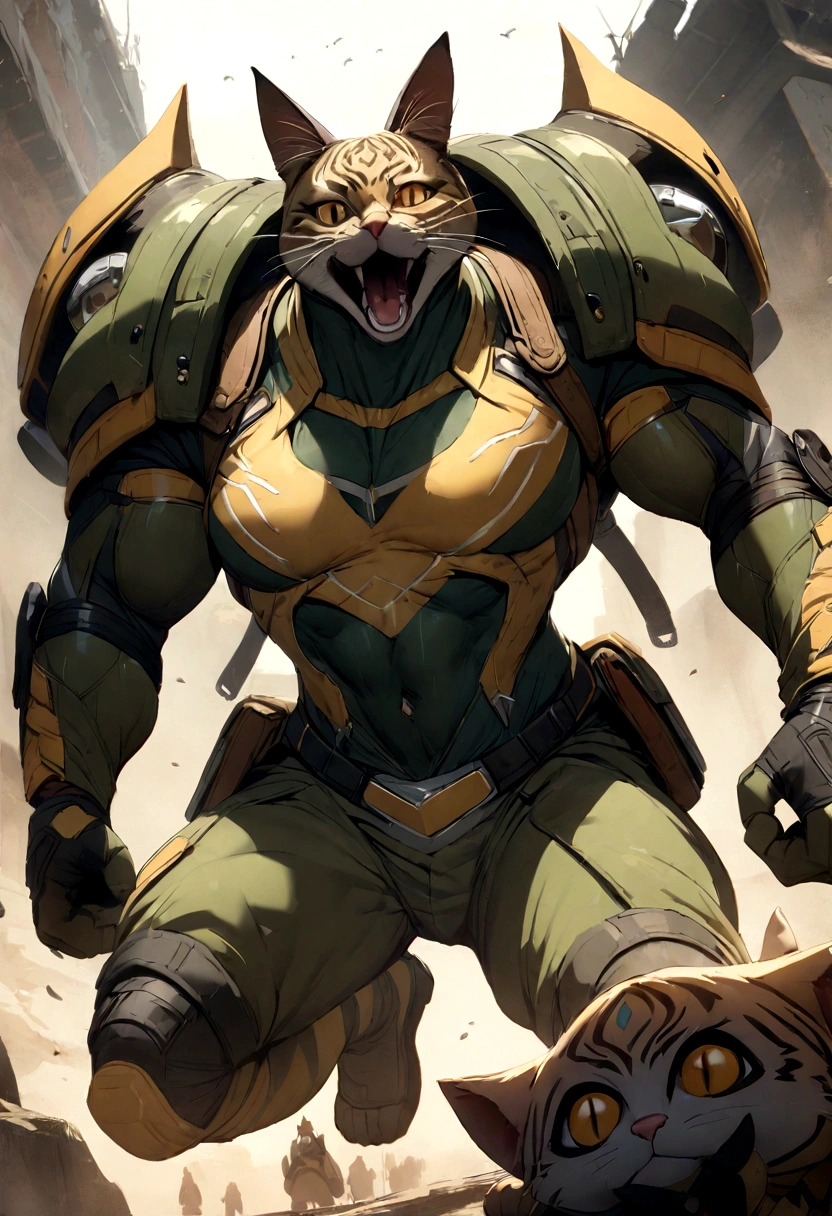military guyerra cat