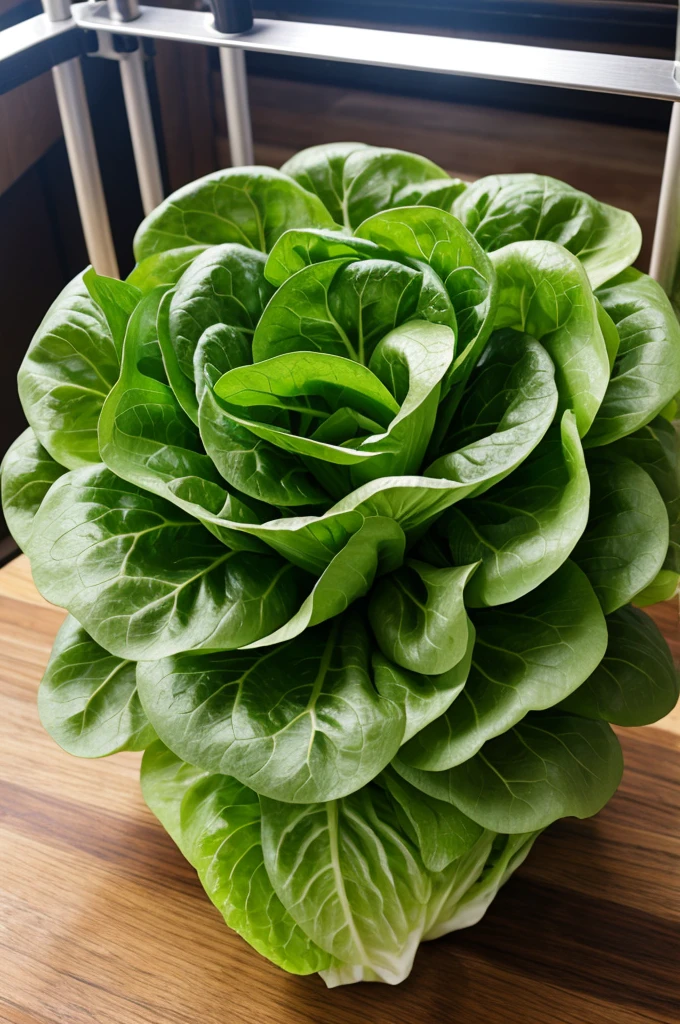 Hydroponic lettuce