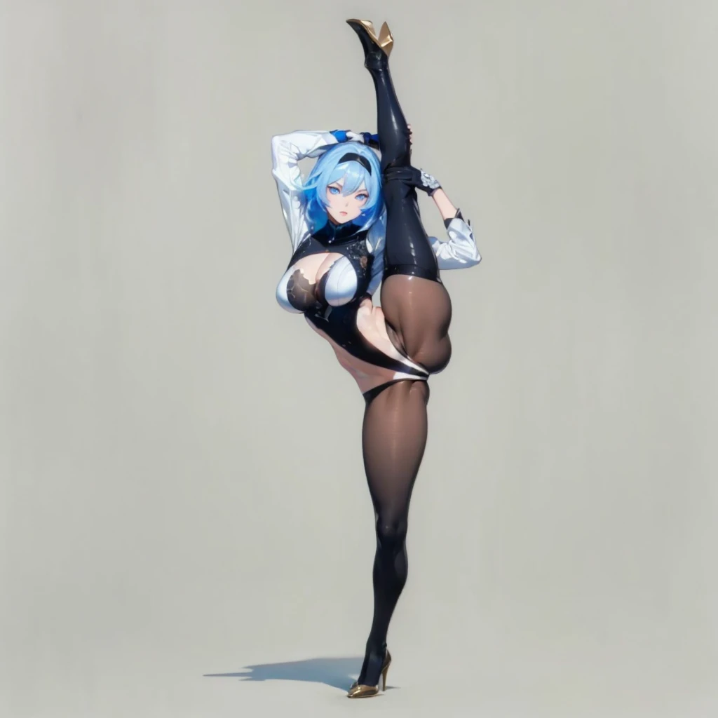 ((1girl, solo, full body, full body front)), (perfect anatomy, perfect hands, perfect legs), beautiful body, natural proportions BREAK
((extremely detailed face)), (beautiful detailed eyes:1.6), (realistic pupils, realistic iris:1), expressive eyes, looking at viewer, (clear eyes:1.2), (sharp facial features:1.2), (hyperrealistic:1), (detailed skin texture:1.2), smooth skin, (black hair), (white eyes), (short hair:1.3), (detailed lips, attractive lips:1.1), (glossy lips:1) BREAK
(skin tight:1.5) BREAK
(masterpiece:1.2), best quality, high resolution, (highly detailed shading), (realistic lighting:1.2), anime-style, perfect lighting, vibrant colors, dynamic tones, striking hues, 8k, absurd resolution, perfect shadows, hdr, UHD, ambient lighting, realistic, ultra-realistic, photo realistic, highly detailed, rich detail, luminous colors, fine texture, intricate design, professional illustration, (soft light:1.2), (illustration:0.8)