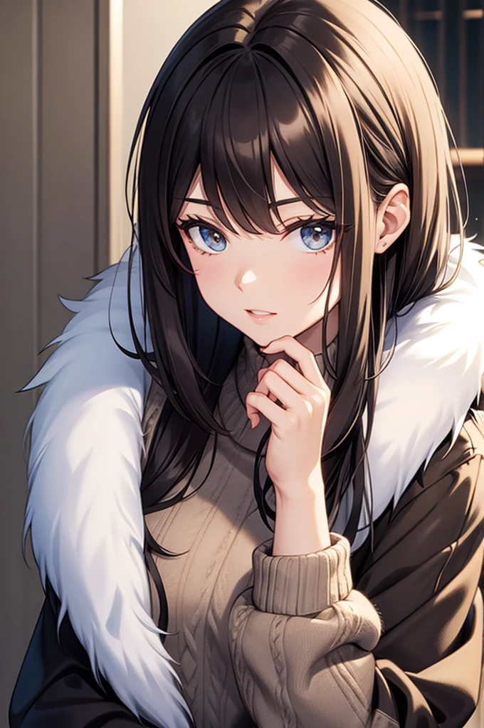 fur sweater