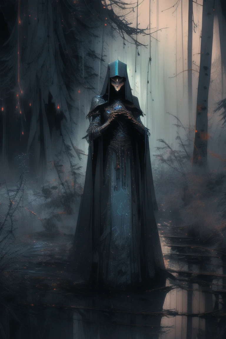 (Best Quality,4k,8k,high resolution,Masterpiece:1.2),ultra detailed,(realist,photorealist,photo-realist:1.37),Women,Beautiful detailed eyes,beautiful detailed lips,extremely detailed eyes and face,long eyelashes,mysticism,dark atmosphere,mysterious aura,ethereal glow,intricate patterns,from the underworld,tema from the underworld,sinister shadows,strange creatures,hyper-detailed textures,hd 8k,mythical symbols,premonitory landscape,enchanted Forest,ghostly figures,strangely distorted shapes,Mysterious beauty,haunting presence,Fascinating look,twisted branches,Whispering wind,sublime darkness,transcendent colors,Imposing presence,otherworldly beauty,majestic aura,supernatural elements,ethereal beings,hauntingly beautiful,mystical energy,supernatural tranquility,seductive darkness,Veil of mystery,veiled figures,hidden secrets,supernatural charm,surreal atmosphere,secretos from the underworld,disturbingly attractive,charismatic darkness,Radiance from another world,spectral figures super dark dark ambient