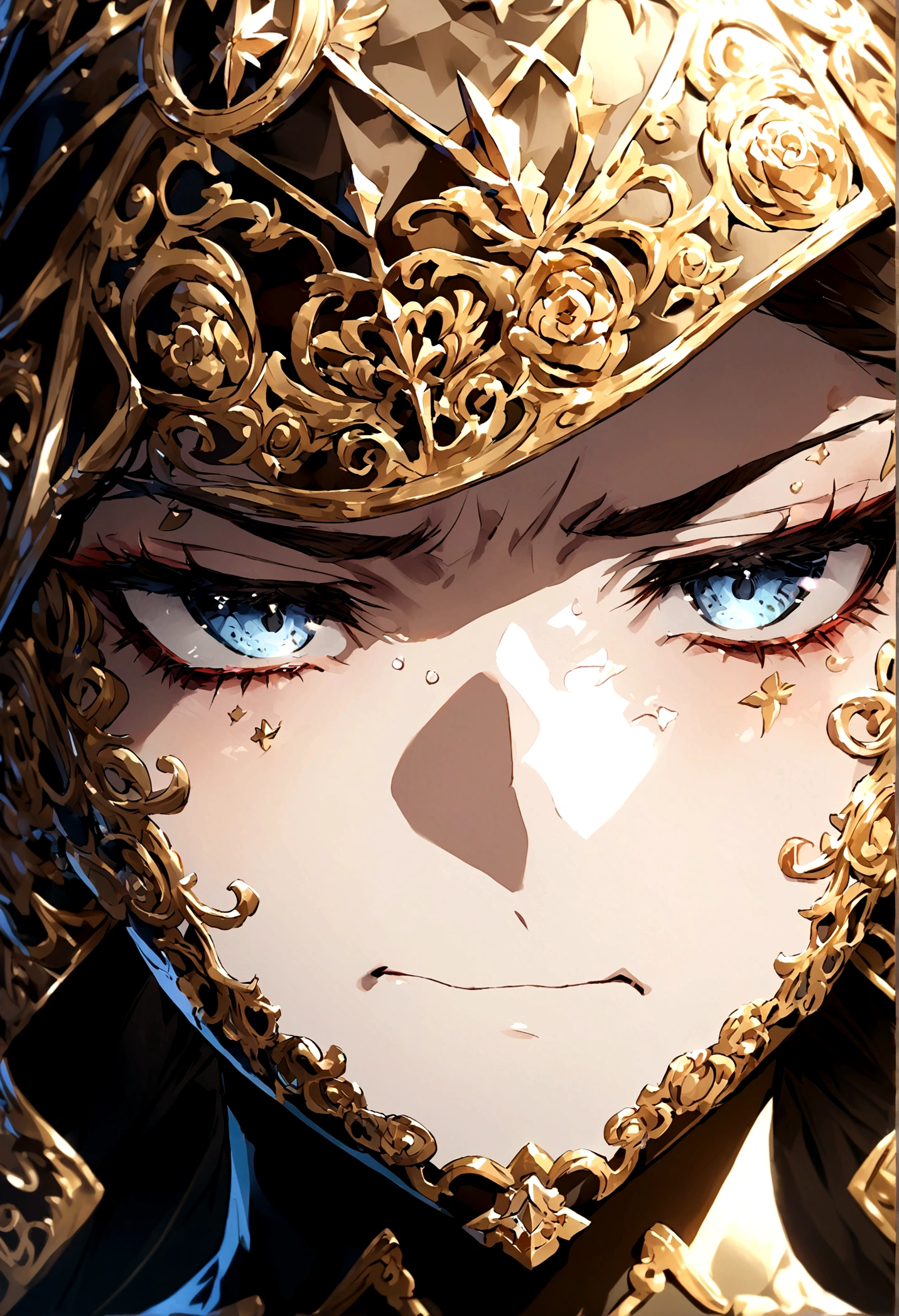 Disgusted expression, close up, Extremely detailed face,（Asuka Langre）