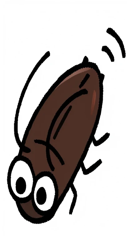 cute, cockroach
