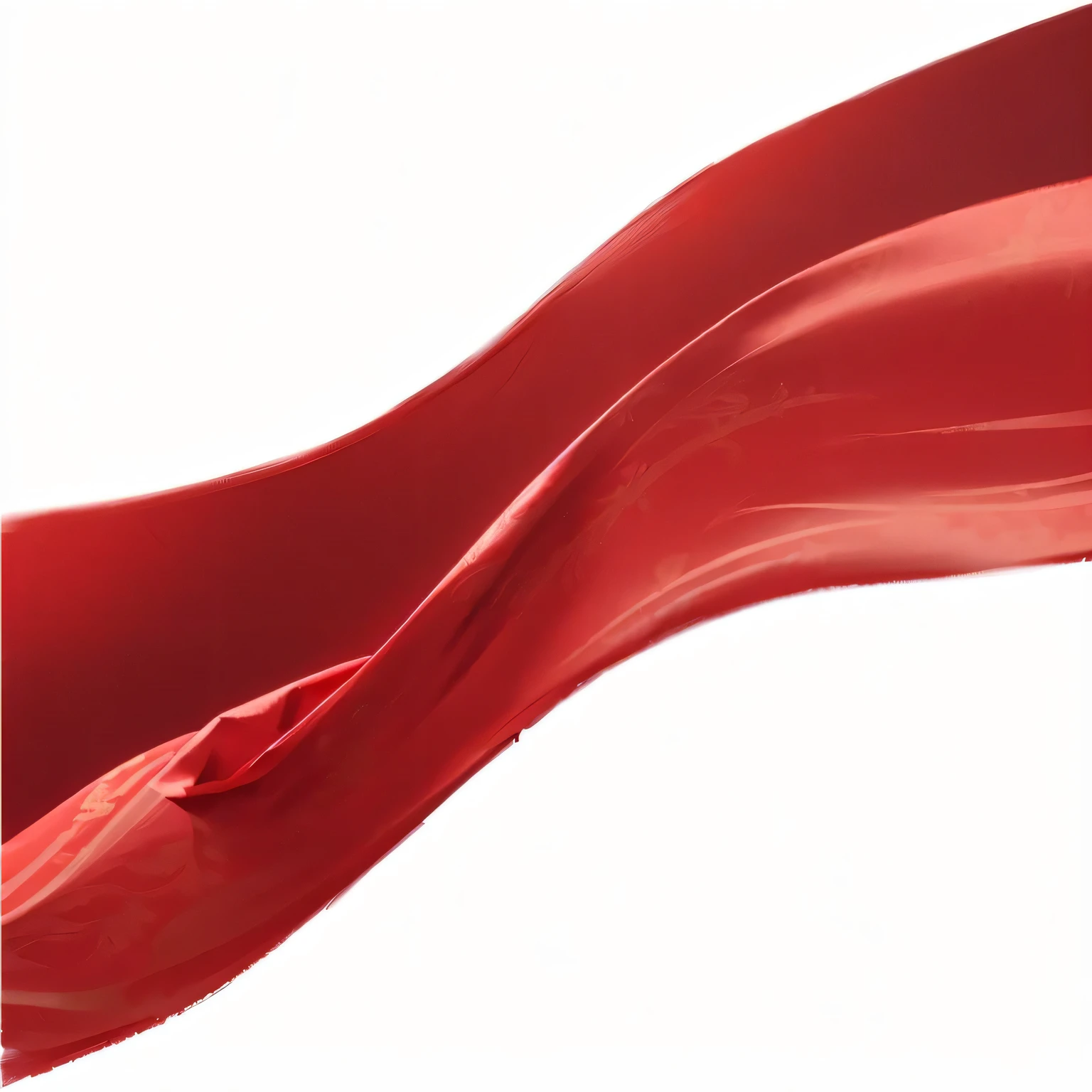 a close up of a 红布 flying in the air, Flowing blood-red silk, swirling red silk fabric, Red silk flowy fabric, The was slightly red, Red belt, number, Flowing blood-red silk,