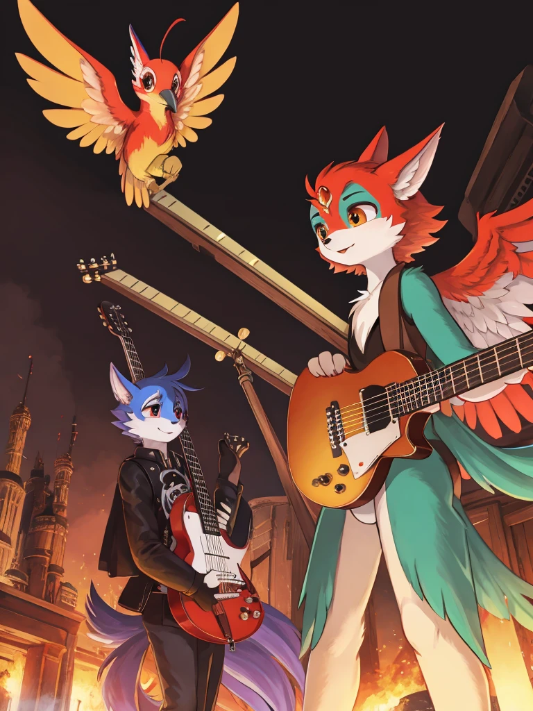 firebird and hummingbird and es-335 , Gibson