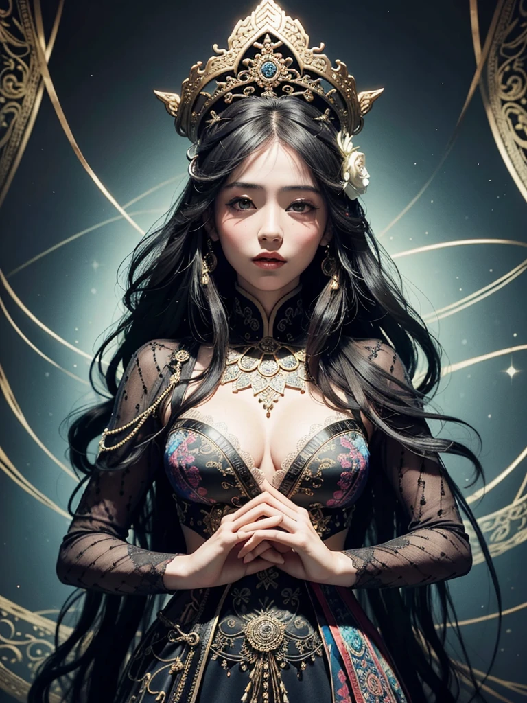 to be or not to be, that's a question
official art, unity 8k wallpaper, ultra detailed, beautiful and aesthetic, masterpiece, best quality, photorealistic, (zentangle, mandala, tangle, entangle), intricate clothes, extreme detailed, dynamic angle, the most beautiful form of chaos, elegant, a brutalist designed, vivid colours, romanticism
zhongfenghua