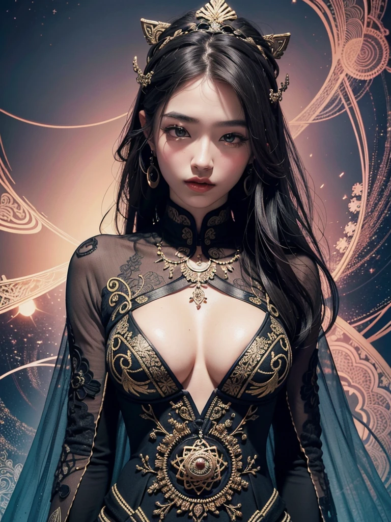 to be or not to be, that's a question
official art, unity 8k wallpaper, ultra detailed, beautiful and aesthetic, masterpiece, best quality, photorealistic, (zentangle, mandala, tangle, entangle), intricate clothes, extreme detailed, dynamic angle, the most beautiful form of chaos, elegant, a brutalist designed, vivid colours, romanticism
zhongfenghua