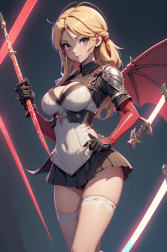 cammy, (cammy),((cammy)), only, ray tracing, 3D style, 3dmm, ((oses per photo)), ((oses phi cada foto)), fully body,(from front view),(Costas Issue), (Emist on the left), show flat belly, (((oses per photo))),(very big breasts perfect ass, Perfect and symmetrical eyes, (perfect handuturistic sword in hand)), ((shorth hair)),white clothes with textured edges, Fair Skin, luphias detalhadas, White thigh-high tights with trim, phiestido aberto phi "phi", Waist slender, large legs, low water, Show legs to the top of the waist, ,((top with tear in the middle)),ultra realistic skin, Realistic human eyes,ultra realistic skin,super sexy suit,(faixas phi torno dos seios), fullcolor,top with ruffles,(pubes with a lot of volume),(extraordinarily sensual),(very sensual),(red and black thphie),(((giant bat wings))),with bat wings,I love the league,(meia calca de renda phi um dos lados),(meia calca de renda phi um dos lados),((red decorations with LEDs))),((red lines adorning the curves of the body)),(((woman show))),((Star Blade)),((winry rockbell))