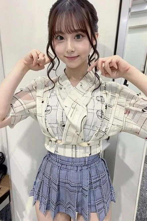 Gravure idol pose Hotel high resolution Not too small bust Skirts should be shortened Beautiful legs Height: 160cm