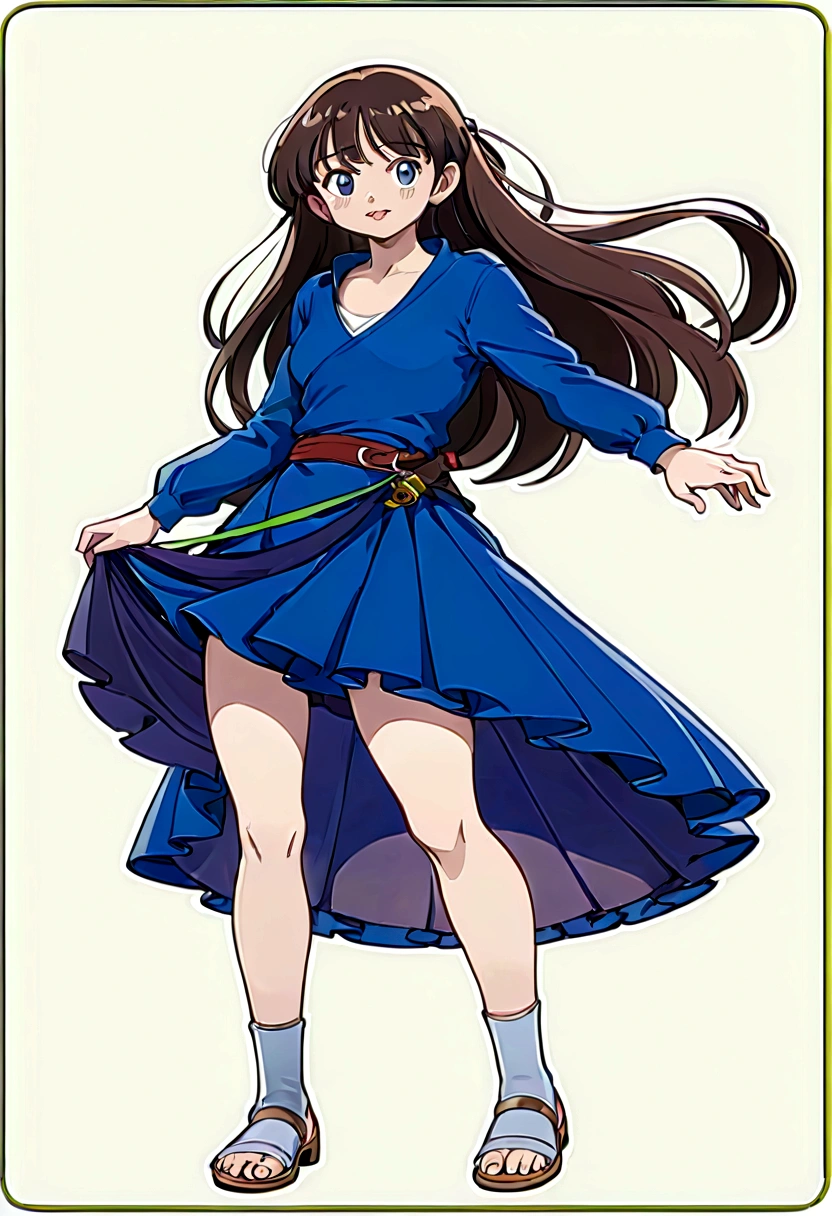 音無響子
Low - Angle、
Low - Angle、Long skirt、Hold down your skirt that is being blown up by the strong wind、Anime white panties in a strong wind、Crotch is visible
ローレグのパンツ、Color: White、
Crotch is visible、
、Lined、White lace lining、