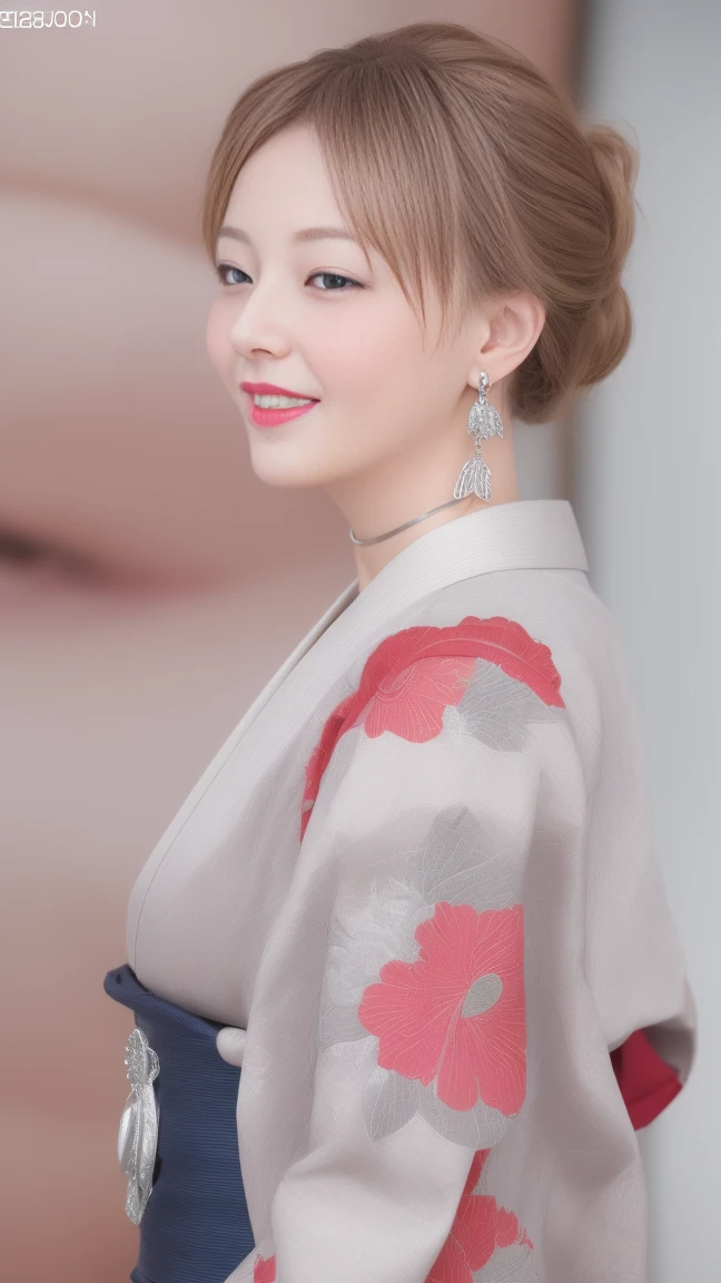 ((One personの女性)), Beautiful Face, (Laugh shyly), (Mischievous face), ((Wink:1.8)), Laugh with your mouth wide open,((Bright red cheeks:1.4)),Shiny red lips,night,横浜のnight景,You can see the ocean, firework,,Glossy pink lips,Facial Lighting,((Anime style background)),masterpiece, Highest quality, so beautiful,Latest, Complex details, (Pink long nails),  (ring),(bracelet),(choker),AI-generated, Complex,High resolution, Highest quality, super high quality,3D Images、3D Images,One person,Long white hair,High Ponytail,(blue eyes),Anime woman posing for a photo, ((fine grain、Silver-white colorful eyes、Shining Eyes:1.3)),(Squint your eyes:1.1),a hyperRealistic , hyperRealistic , Realistic、Completely naked, A woman in a colorful kimono with gold embroidery, (black furisode),Red floral pattern,Long flower hair ornament,Earrings,Mature Body,(Big Breasts:1.1),expensive,Abdominal muscles,Tight waist,(Zoom up to face:1.4), ((Front view)),