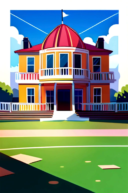 House on cricket ground