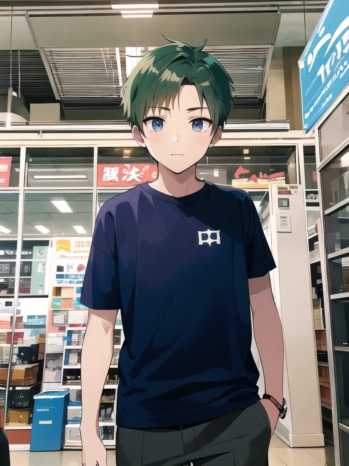 Anime boy cool cute skin white