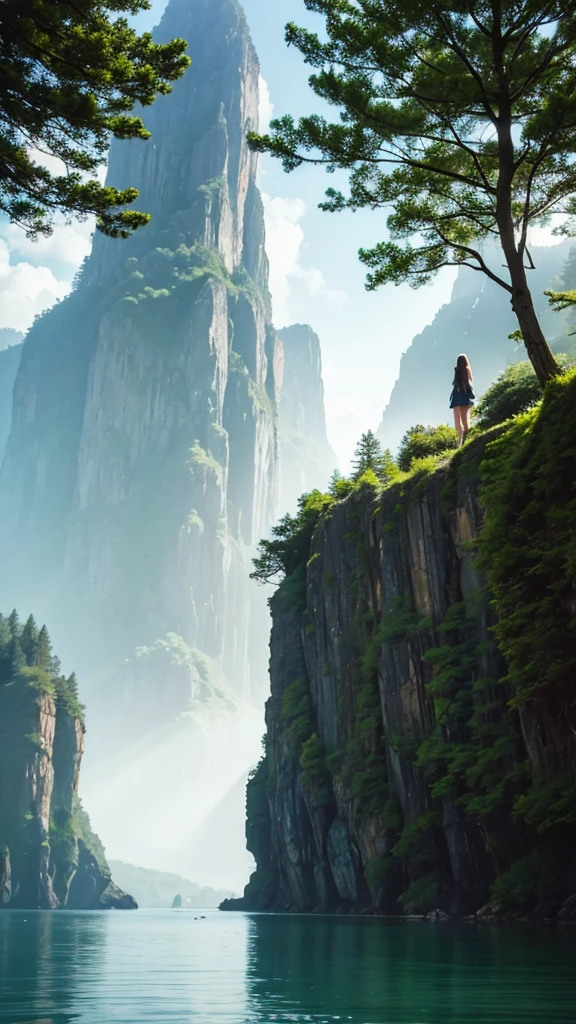 Mysterious and soothing scenery