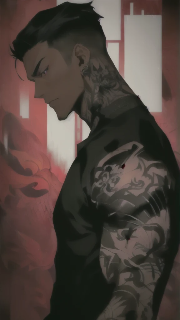 Close-up of a man with muscular forearms,white skin,Muscle bundle,Smooth skin,No tattoos., blue eyes,  handsome guy in anime character;, great details. anime, แรงบันดาลใจจาก Itō Ogura Yonesuke, trigger anime artstyle, intricate ornate anime cgi style, style of red line anime movie, male anime style, handsome anime pose